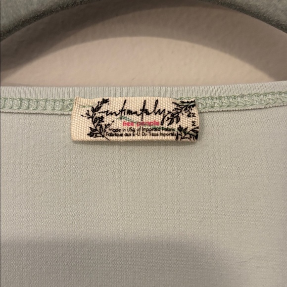 Free People intimately free square neck bodysuit size medium - Picture 3 of 5